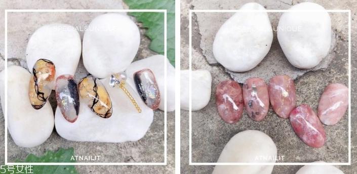 贝壳美甲图片2022新款式夏天 俏皮又仙气的4款贝壳指甲