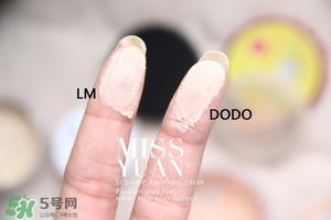 dodo红色恋人散粉色号试色 dodo散粉试色图