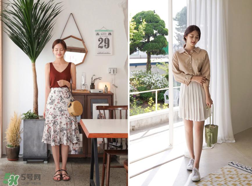 半身裙搭配图片 半身裙款式图片