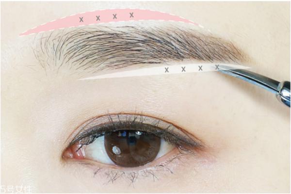 基础眉形画法 5种眉毛画法教学