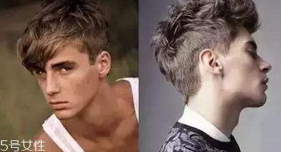 男生头发稀疏适合什么发型？圆形刘海很好看