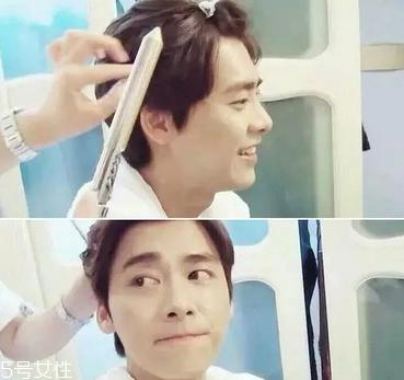 男生头发稀疏适合什么发型？圆形刘海很好看