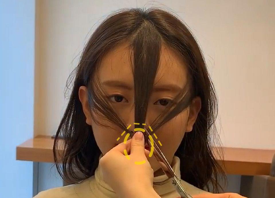 自己剪刘海怎么剪 自己打造小脸刘海的步骤