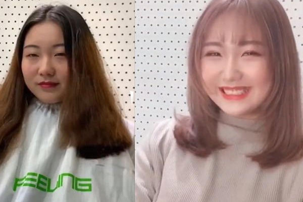 圆脸做什么发型最好看 来看看这5张对比图