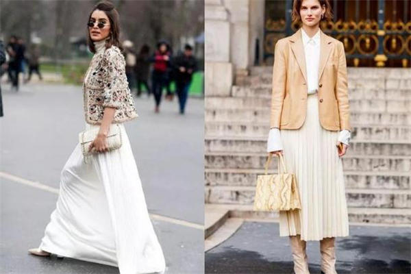 长裙怎么穿出高级感 跟时髦达人学穿搭