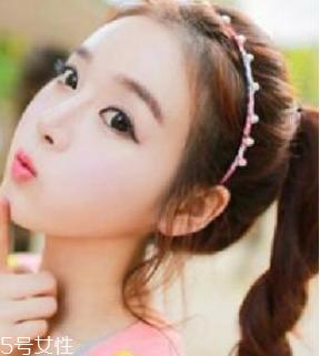 自己怎么扎马尾好看 好看的马尾辫扎法