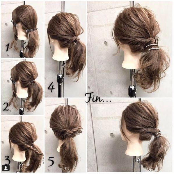 10种简单清爽的发型女教程