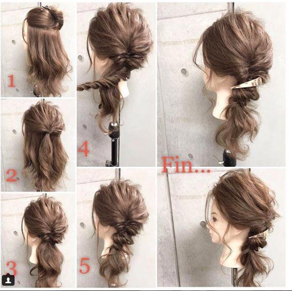 10种简单清爽的发型女教程