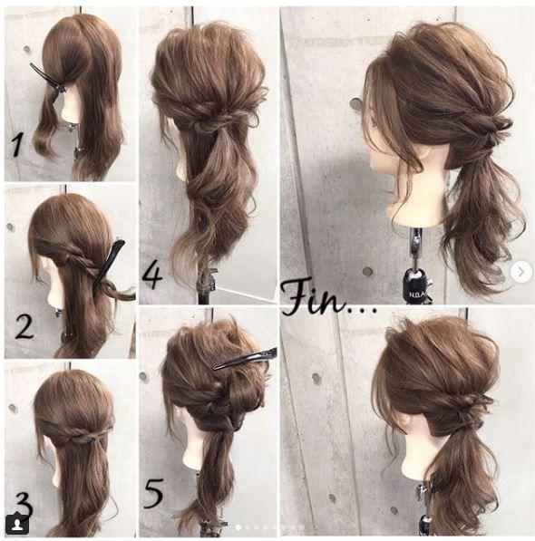 10种简单清爽的发型女教程