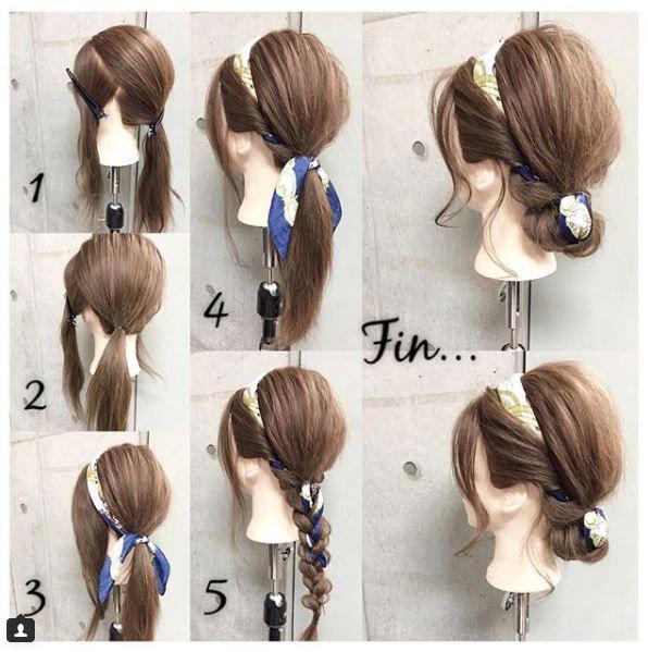 10种简单清爽的发型女教程