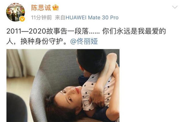 佟丽娅与陈思诚520宣布离婚 陈思诚和佟丽娅官宣离婚