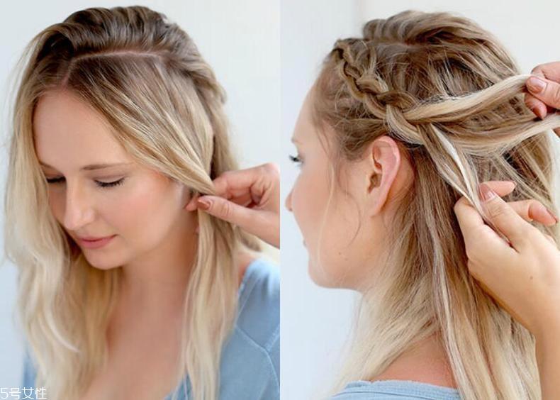 1分钟扎头发的方法 三种丰盈好看的懒人扎发发型