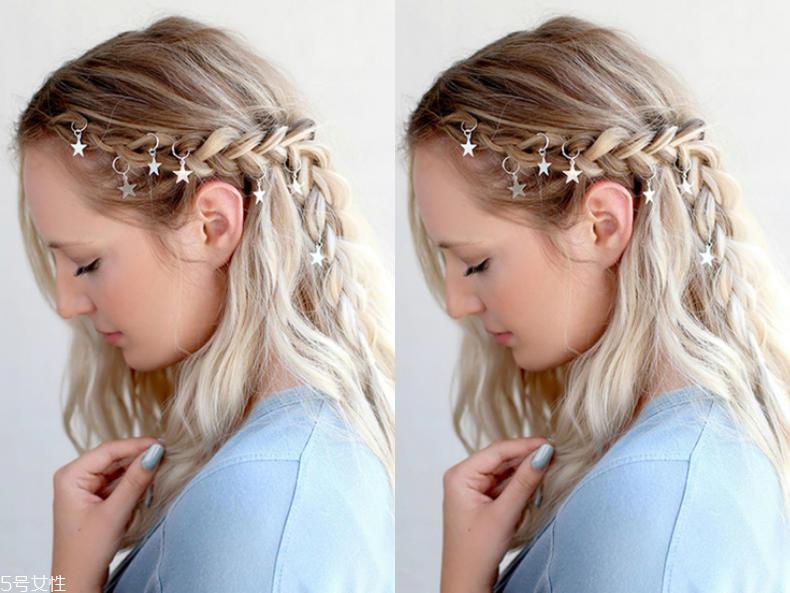 1分钟扎头发的方法 三种丰盈好看的懒人扎发发型