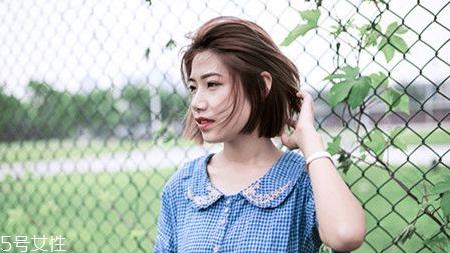 中分发型适合什么脸型的女生 2018短发发型推荐