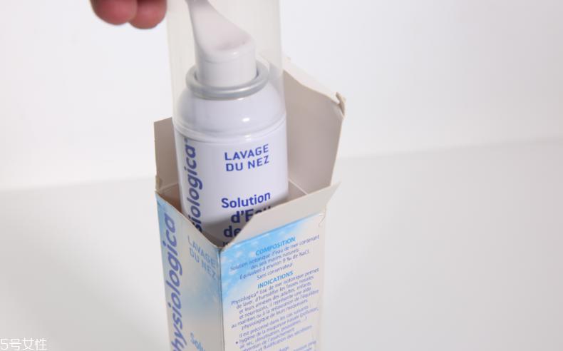 gifrer生理盐水怎么用 每次喷2下能预防感冒
