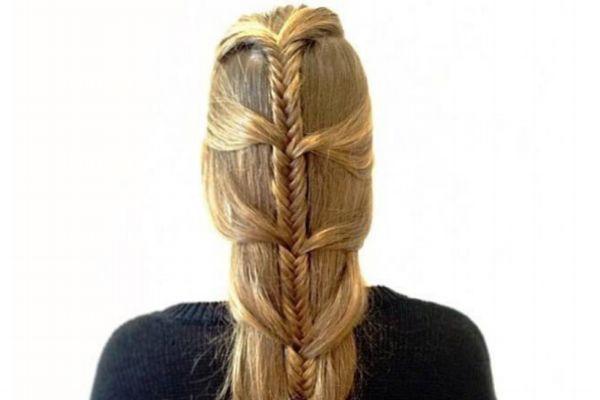 美翻天的杨幂鱼尾辫 鱼尾辫怎么编好看