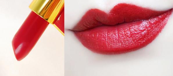 故宫口红全部试色 6种颜色上嘴图