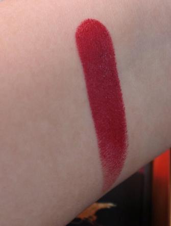 故宫口红全部试色 6种颜色上嘴图