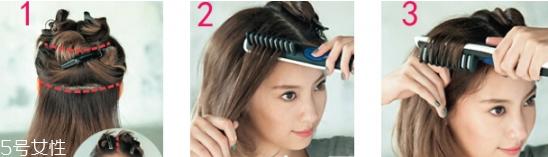 怎么用卷发棒卷内扣 轻松烫优雅波波头发型