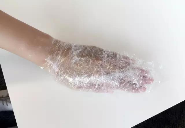 自制手膜去角质