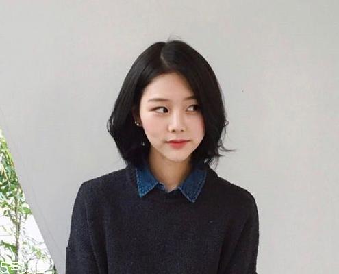 女生短卷发发型推荐 短发半扎丸子头扎法