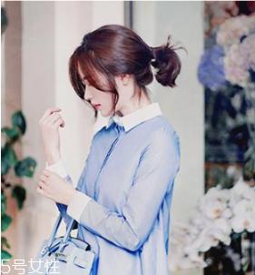 中短发扎什么头发好看 中短发发型扎发