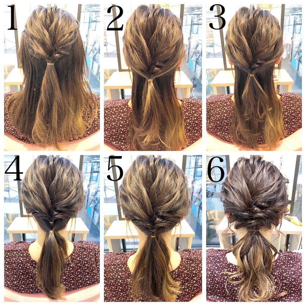 简易马尾发型扎法 9个气质马尾发型步骤图解