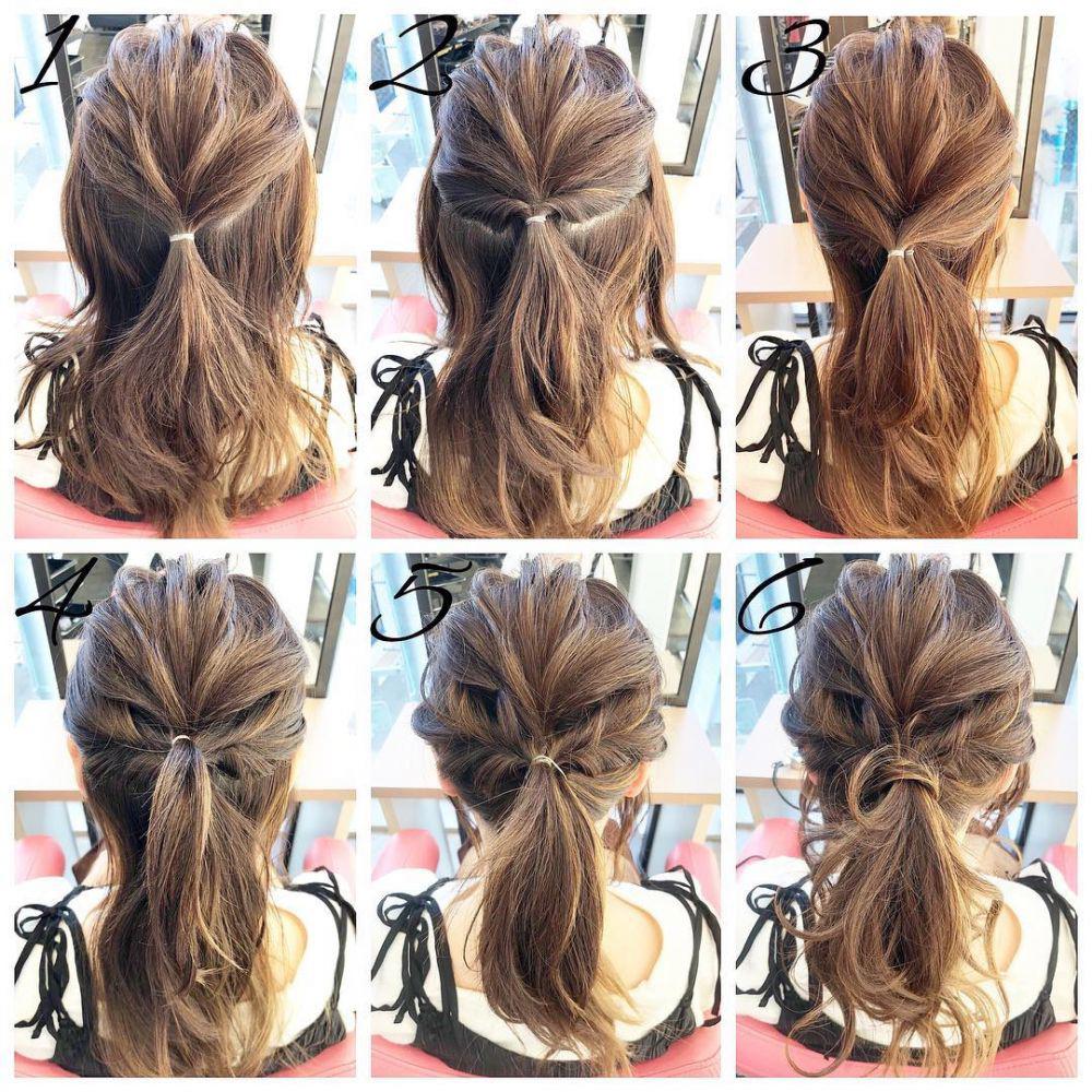 简易马尾发型扎法 9个气质马尾发型步骤图解