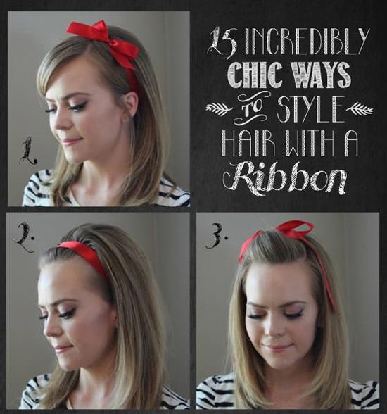 发带的戴法 发带与脸型的搭配