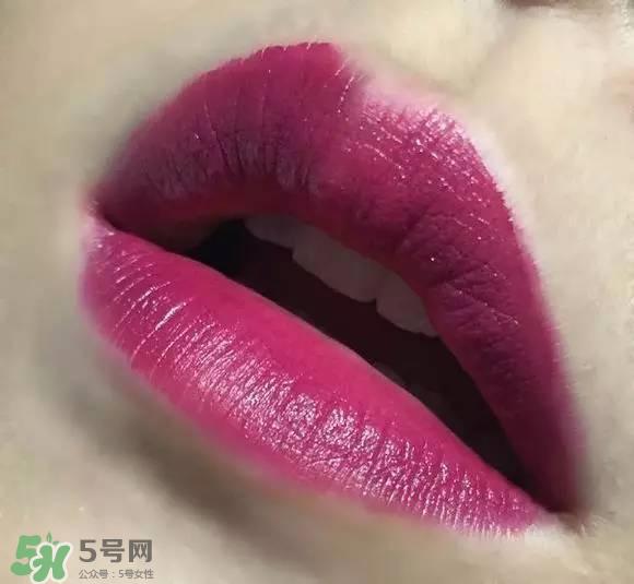 mac子弹头试色图片 mac子弹头口红色号大全