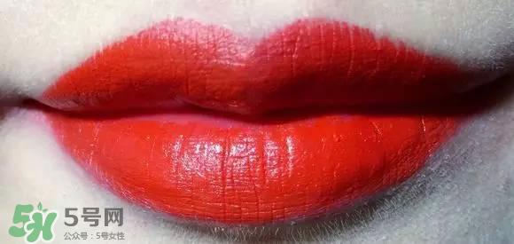 mac子弹头试色图片 mac子弹头口红色号大全