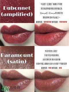 mac子弹头试色图片 mac子弹头口红色号大全