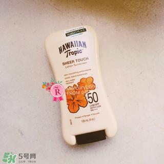 hawaiian tropic夏威夷防晒霜怎么样_好用吗