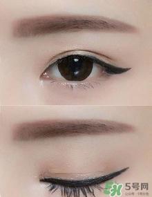 双眼皮眼线的画法 双眼皮眼线怎么画好看图解