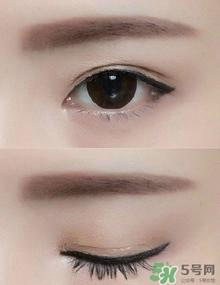 双眼皮眼线的画法 双眼皮眼线怎么画好看图解