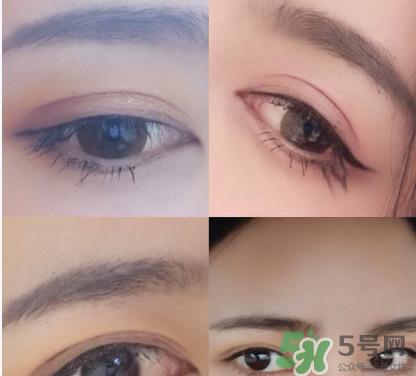 双眼皮眼线的画法 双眼皮眼线怎么画好看图解