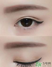 双眼皮眼线的画法 双眼皮眼线怎么画好看图解