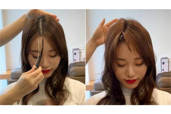 头顶怎么吹蓬松图解 30秒让扁头掰掰