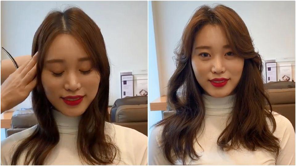 头顶怎么吹蓬松图解 30秒让扁头掰掰