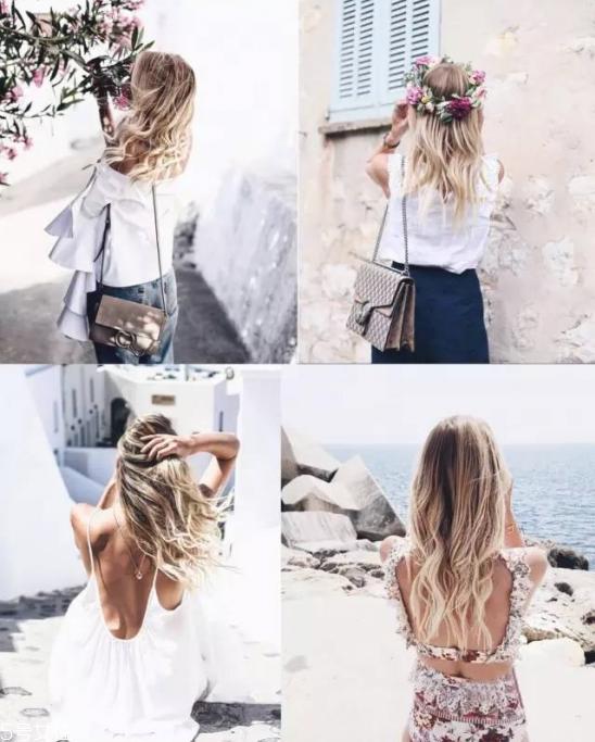 长卷发怎样扎好看图解 女生好看中长卷发图片