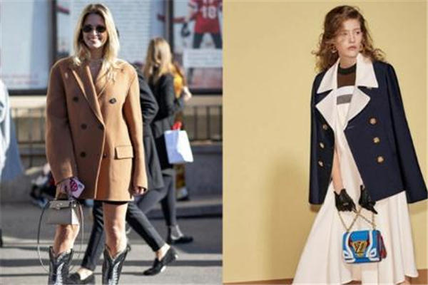 双排扣大衣怎么穿好看 别再担心显老气