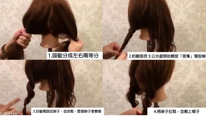 长发戴帽子图片大全 不同帽子不同发型推荐