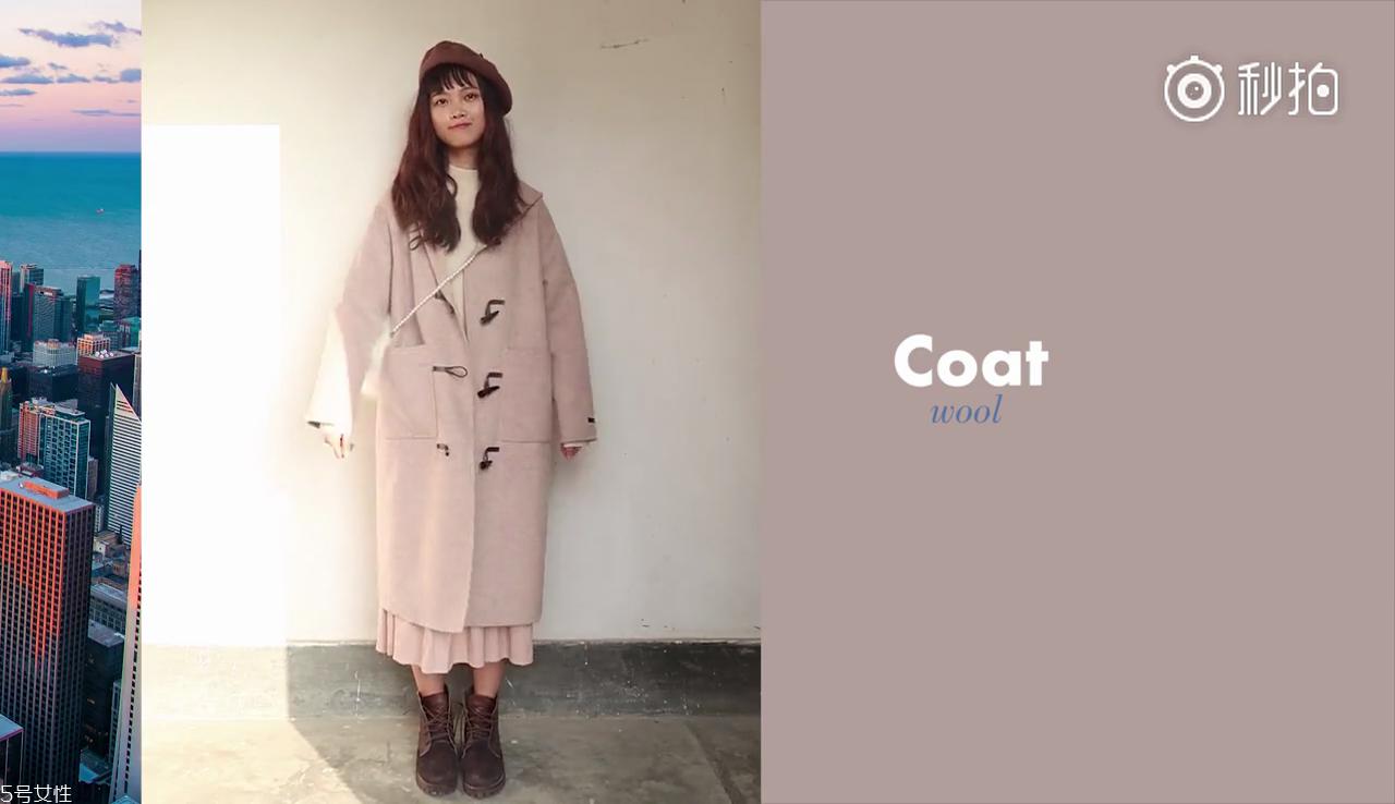 5款冬季女生衣服搭配学生图片