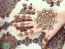 海娜纹身是什么?海娜纹身能保持多久?