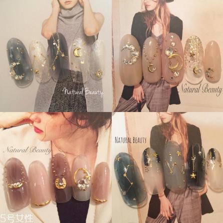 风靡日本的冬季美甲合集 blingbling小仙女