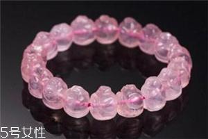 粉水晶手链一般多少钱?价值取决于成色