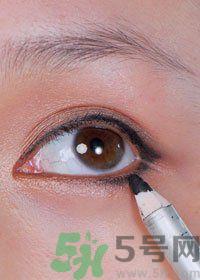 眼线怎么画好看图解？单眼皮怎么画眼线好看？