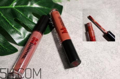 morphe唇釉色号_morphe唇釉试色图