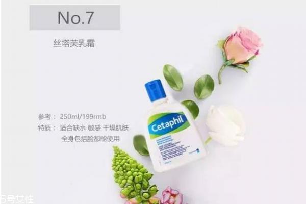 什么身体乳好用 身体乳排行榜前十名