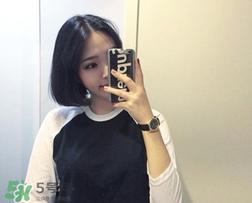 2017中分短发_中分短发发型图片